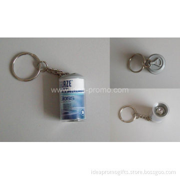 Can Shape LED Torch Keyring